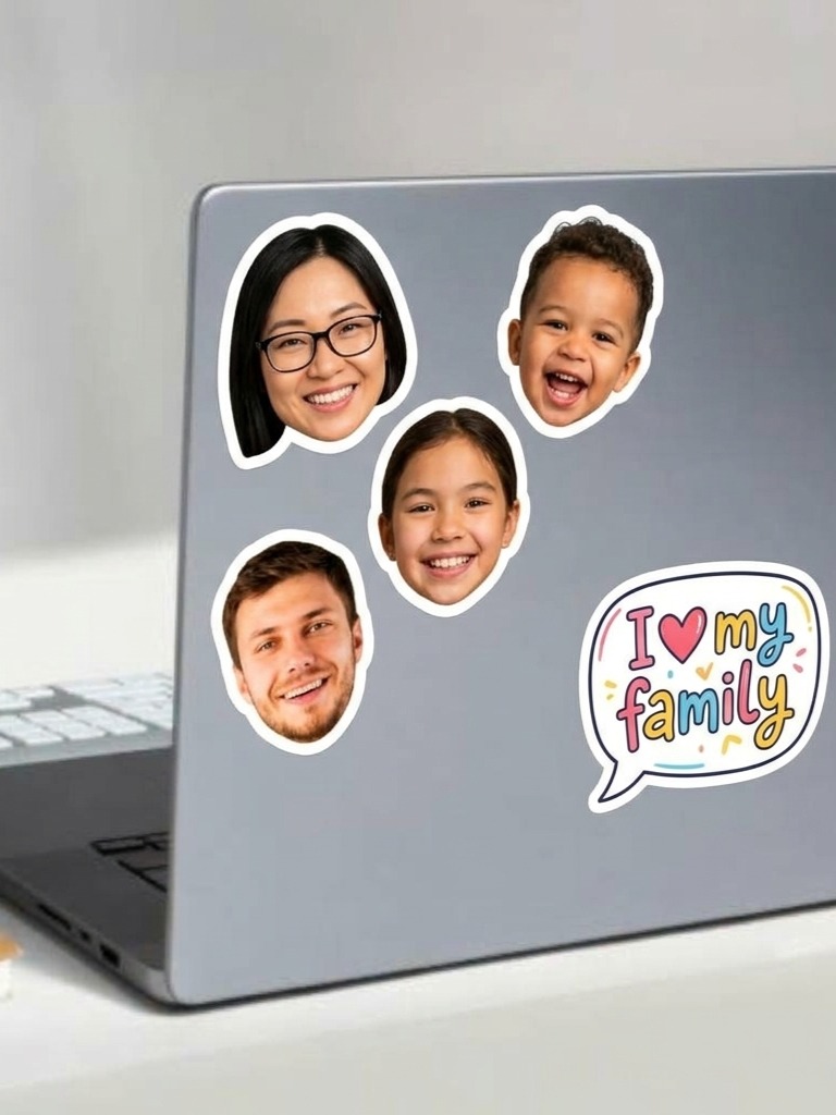 Laptop stickers